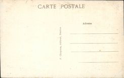 La Baule on Sea CPA the place of the palm trees