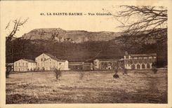 La Saint Baume CPA Vue generale