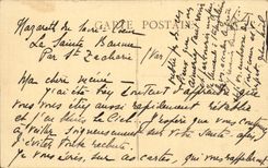 La Saint Baume CPA Vue generale