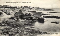 Prefailles CPA der Massabschluss der Strand