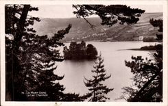 The Mount Gilds CPA the lake Chambon