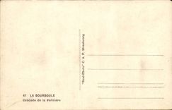 Bourboule CPA Cascades of Verniere