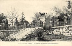 Lourdes CPA the martyrdom 1st Jesus station in front of Pilate