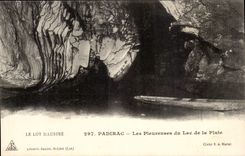 Padirac CPA Les pleureuses du lac de la pluie