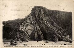 Pornichet CPA Surroundings Top of Chemoulin Close co daisy Caves and cliffs