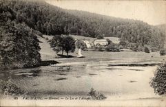 Valley of Ajol CPA Herival the lake and the abbey