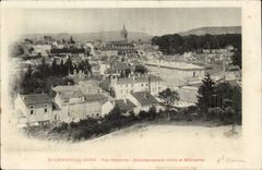 Bourbonne les Bains CPA Vue generale etablissements civils et militaires