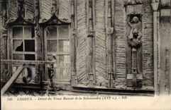 Lisieux CPA Detail des alten Landsitzes des Salamander