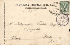 Italie Italia CPA Roma Palasso Farnese