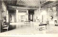 Pau CPA Le chateau Le grand salon de reception