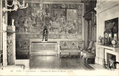 Pau CPA Le chateau Chambre de Henri d'Albret