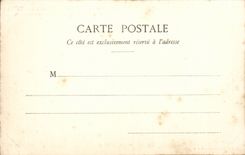 Guerande CPA die Tur des grossen quadratischen Aufsatzes der Abdeckungen mit einem festen Saulengang