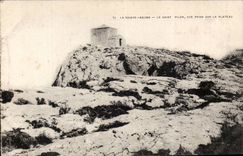 Sainte Baume CPA Le saint Pilon vue prise sur le plateau