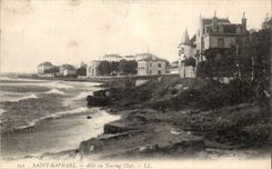 Saint Raphael CPA Allee au Touring Club