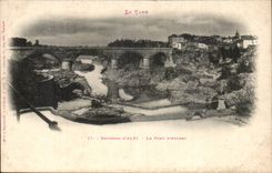 Umlagerungen Tarn-CPA der Albi-Brucke von Arthez