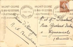 CPA the Lake Guery and the Mounts Gilds