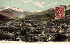 CPA the old man Lourdes and the Pyrenees