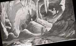 CPA Caves of Betharram Room of Vesuvius