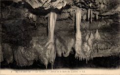 Betharram CPA the caves detail of the room of the glosses