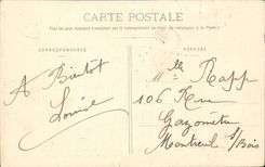 Plouer CPA Roche de Lemon ou Erussoir suivant sa legende