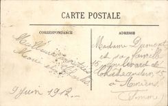 Chateau de Chantilly CPA L'ile d'amour
