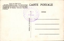 Bohrgerat von Compiegne CPA Waffenstillstand 1918