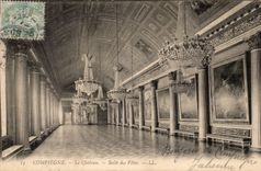 Compiegne CPA die Schloss Dorfhalle