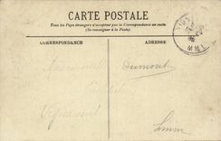 Compiegne CPA die Schloss Dorfhalle