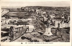 Dieppe CPA das Kasino und die Verdun-Prachtstrasse