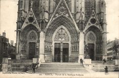 Nancy - Portail de la Basilique St Epvre - CPA 