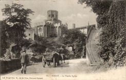 Royat - the Old Church - CPA