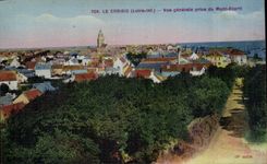 Croisic - View taken Mount Spirit - CPA