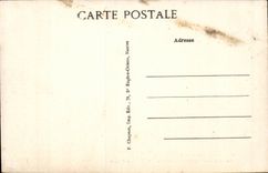 La Baule-Kiefern - mit dem Dryades Park - die Allee - CPA