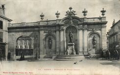 Nancy - Fontaine et Place Callot - CPA 