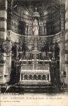 Marseille - Statue de Notre Dame de la Garde - Le Maitre Autel - CPA 