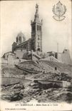 Marseille - Statue de Notre Dame de la Garde - CPA 