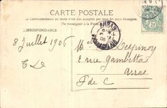 Luxeuil les Bains CPA the seminar the cloister