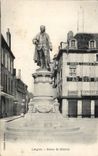 Langres CPA Statue of Diderot