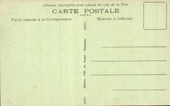 Valmy CPA Statue of general Kellermann