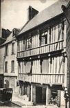 Altes Haus Bayeux-CPA der Strasse Saint Malo