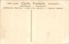 Altes Haus Bayeux-CPA der willkommenen Strasse (Friseur)