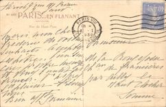 Paris - 5 - Street Top Paves - the Pantheon - CPA