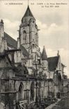 CPA Caen le vieux Saint Etienne La tour du 15eme
