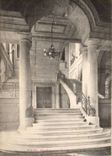 CPA Rouen Large staircase of the town hall