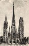 CPA Rouen the Overall picture cathedral