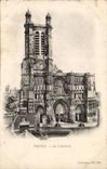 Troyes - the Cathedral - CPA