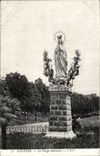 Lourdes - the Couronee Virgin - CPA