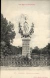 Lourdes - the Couronee Virgin - CPA