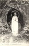 Lourdes - the Virgin of the Cave - CPA