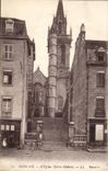 Morlaix CPA L'eglsie Sainte Melaine